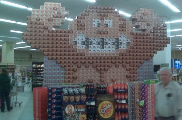 Soda Super Mario Store Displays Soda Super Mario Store Displays