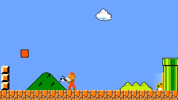 Super Mario With Portal Gun Super Mario With Portal Gun