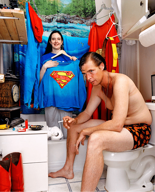 Superheroes At Home Photo Series
