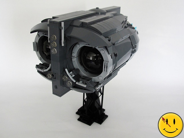 Watchmen Night Owl Lego Build
