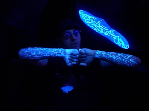 Black Light Glowing Tattoo Technology Black Light Glowing Tattoo Technology
