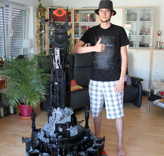 Epic Lego Barad-dur Tower Build Epic Lego Barad-dur Tower Build