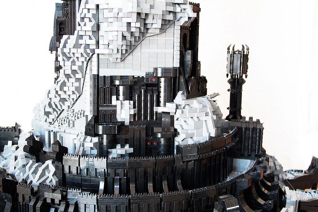 Epic Lego Barad-dur Tower Build Epic Lego Barad-dur Tower Build