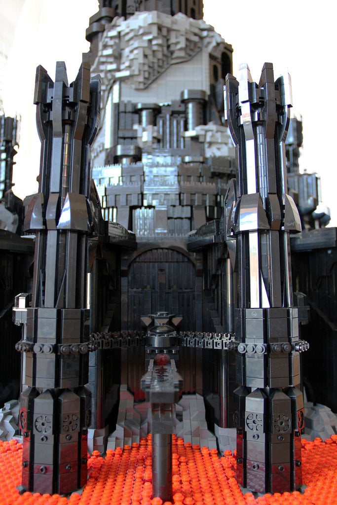 Epic Lego Barad-dur Tower Build Epic Lego Barad-dur Tower Build