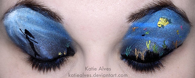 Eyelid Art Movie Scenes Katie Alves Eyelid Artwork