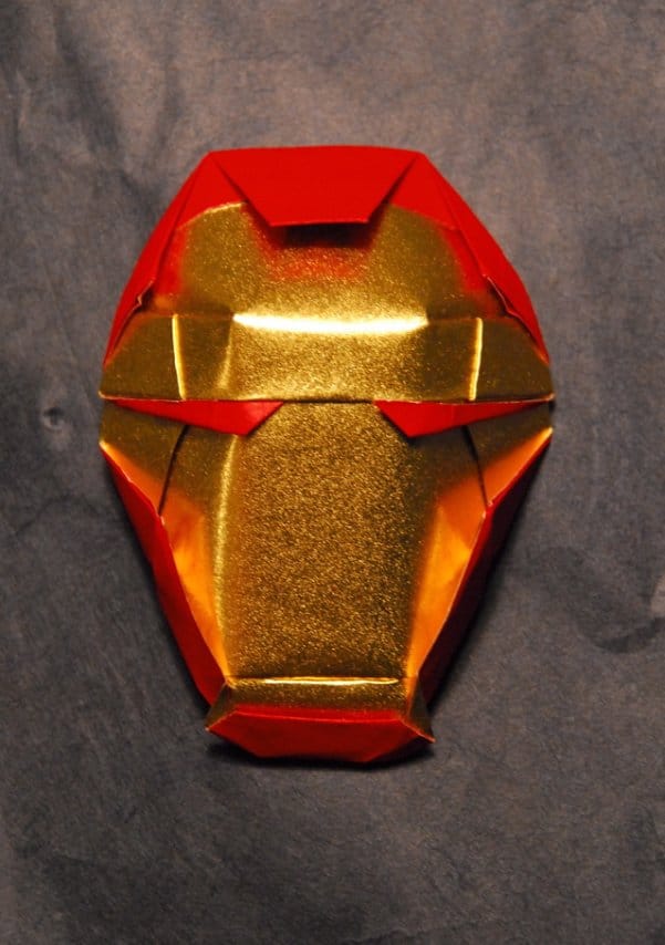 Iron Man Origami Fold Figurine