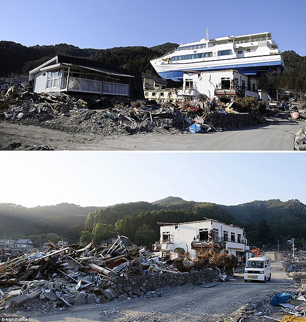 Japan Disaster Clean Up Progress