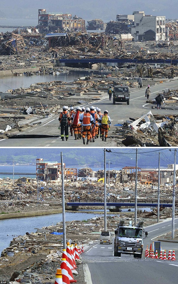Japan Disaster Clean Up Progress