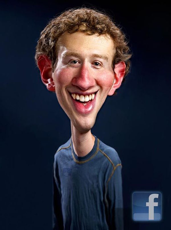 Facebook Caricature By Rodney Pike
