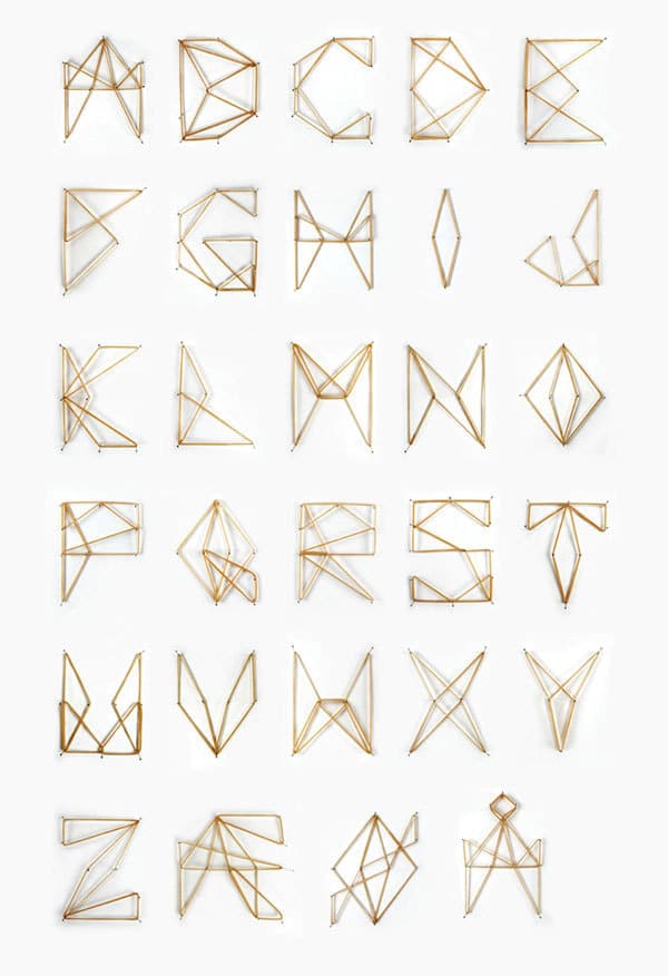 Rubber Band Typography Design Project Rubber Band Typography Design Project
