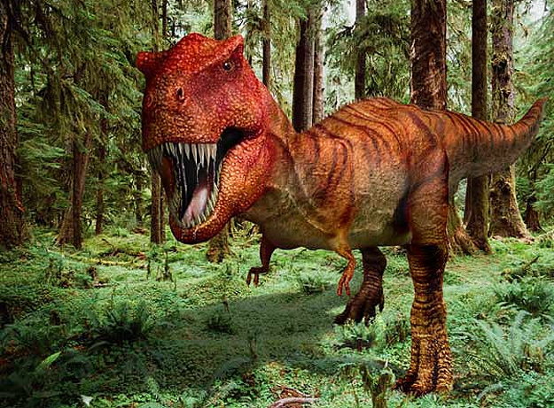 Picture of Roaring Tyrannosaurus Rex