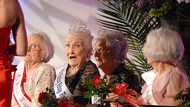 Nursing Home Beauty Pagent 1 Old Lady Beauty Contest
