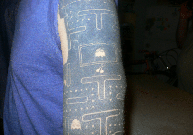 Pac Man Retro Tattoo Designs Pac Man Retro Tattoo Designs