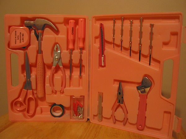 Pink Girls Tool Kit Wrench How To Make Tyrannosaurus Wrench