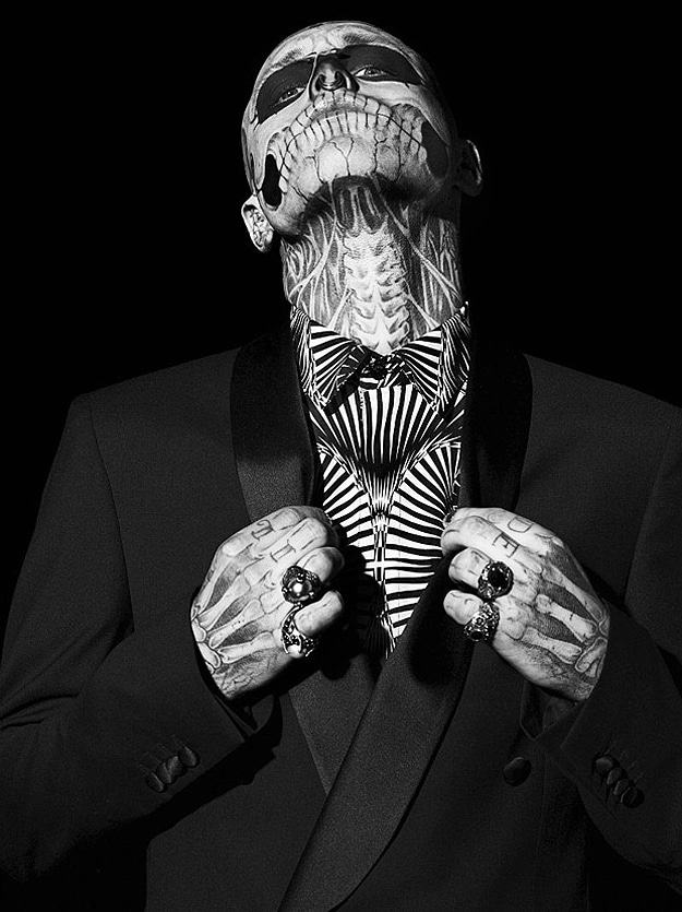 Rick Genest Tattoos Everywhere 2 Whole Body Work Of Art