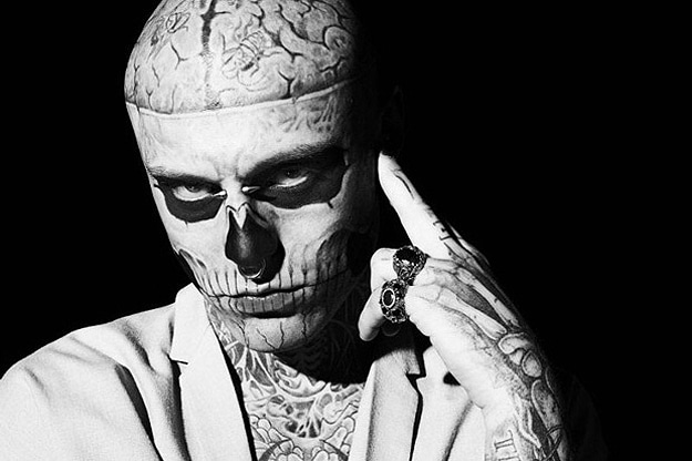 Rick Genest Tattoos Everywhere 5 Whole Body Work Of Art