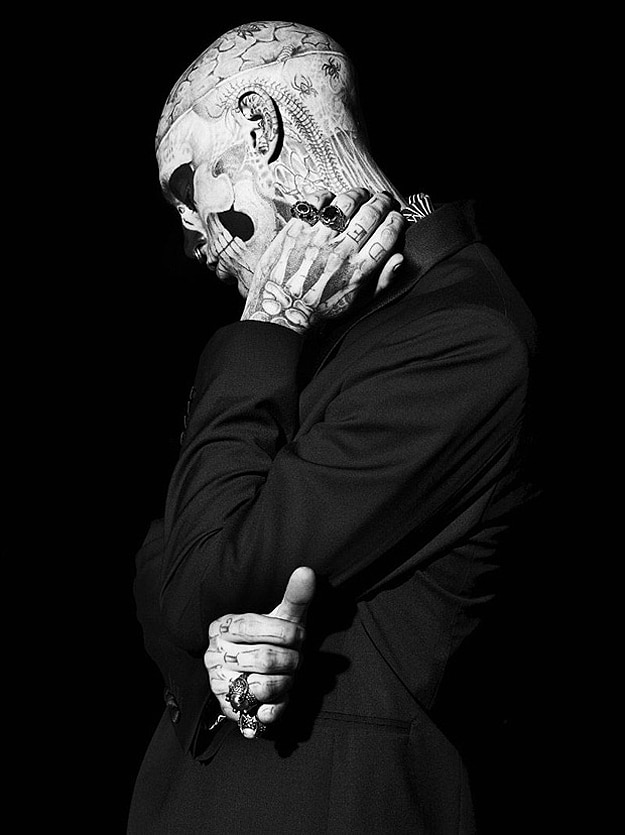 Rick Genest Tattoos Everywhere 6 Whole Body Work Of Art