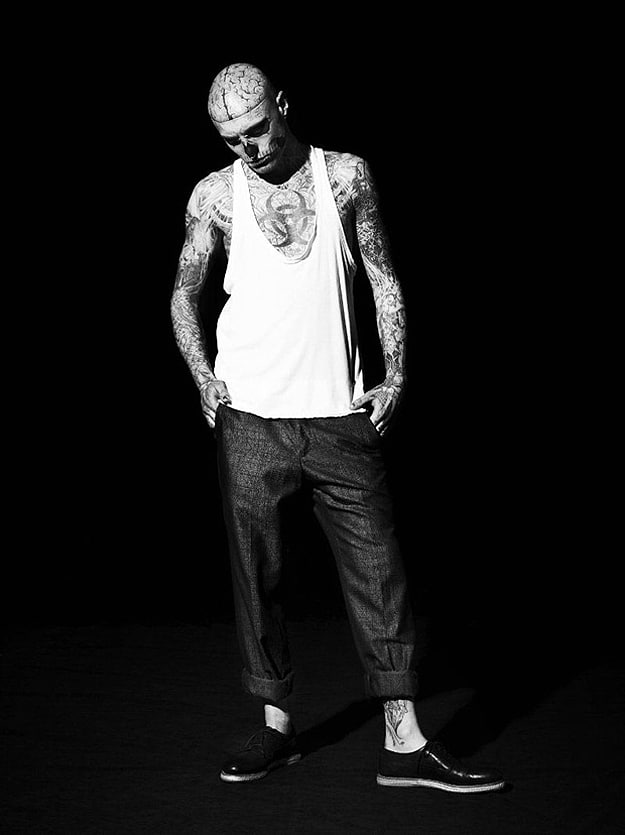 Rick Genest Tattoos Everywhere 8 Whole Body Work Of Art