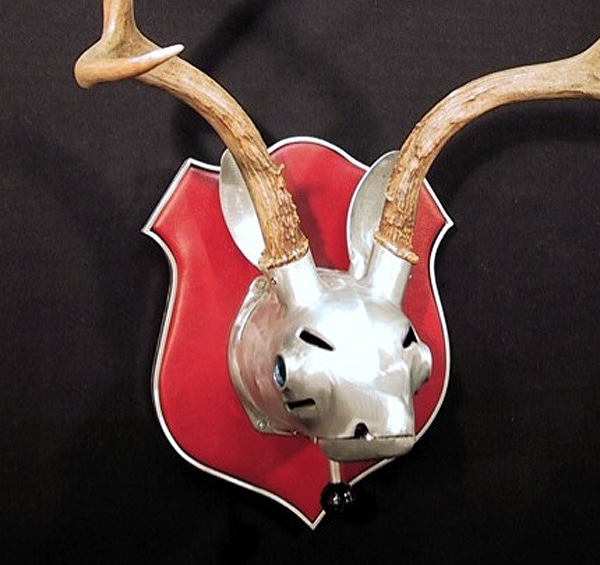 Steampunk Animal Gadget Trophies 4 Recycled Steampunk Household Trash