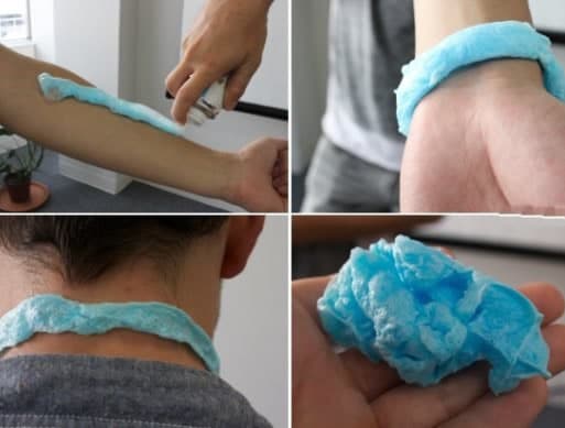 Summer Cooling Foam Spray Can Summer Cooling Foam Spray Can