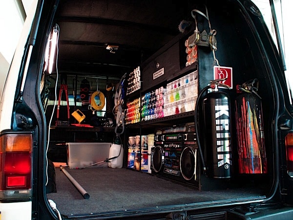 The Ultimate Graffiti Van Mobile