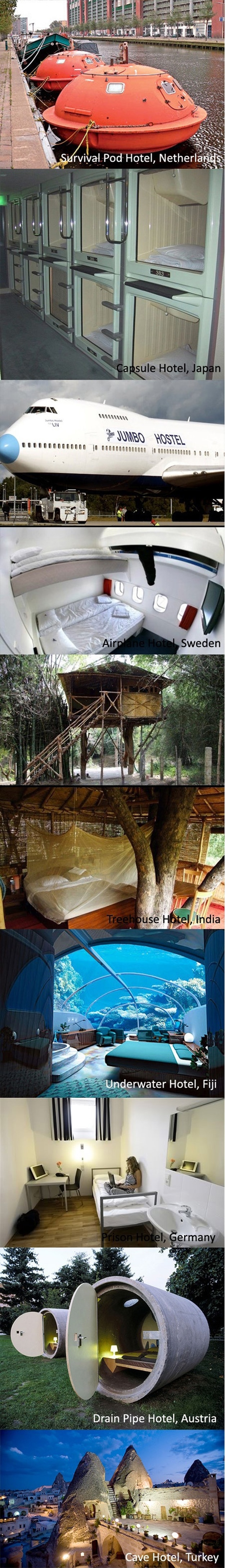 Unusual Hotels Around The World Unusual Hotels Around The World