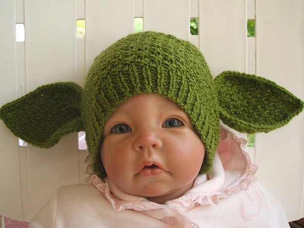 Yoda Baby Beanie Hat 5 Star Wars Knitted Infant Hat