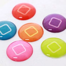 iPhone Trippy Home Button Stickers
