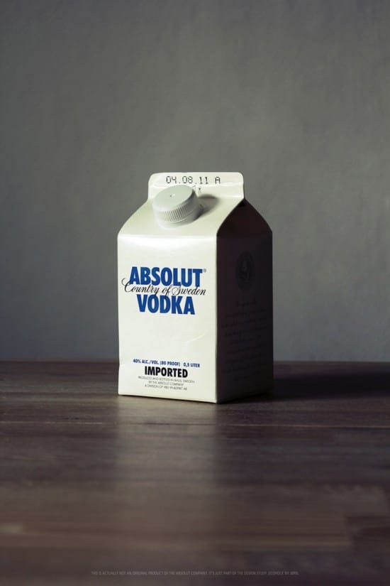 Alcohol Milk Carton Packaging Design Alcohol Milk Carton Packaging Design