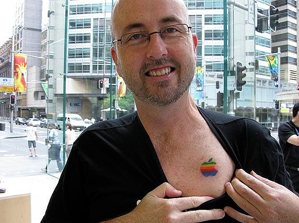 Apple Logo Tattoo Collection 11 Fun Corporate Logo Tattoos