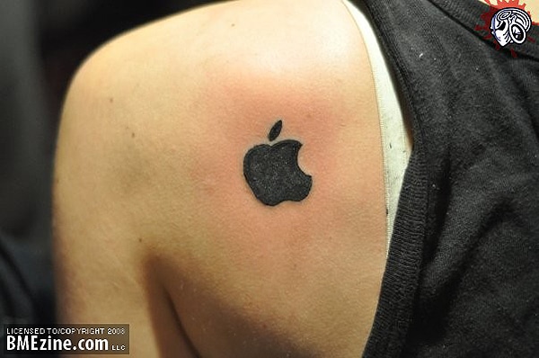 Apple Logo Tattoo Collection 13 Fun Corporate Logo Tattoos