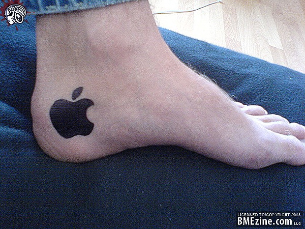 Apple Logo Tattoo Collection 14 Fun Corporate Logo Tattoos