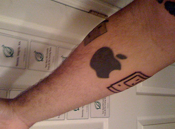 Apple Logo Tattoo Collection 16 Fun Corporate Logo Tattoos