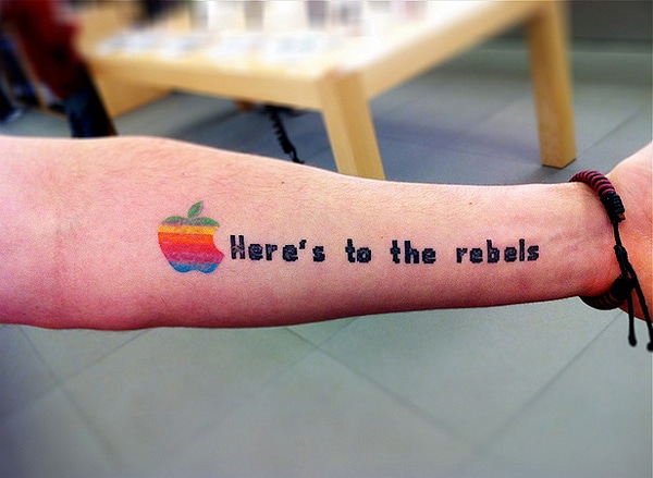 Apple Logo Tattoo Collection 6 Fun Corporate Logo Tattoos