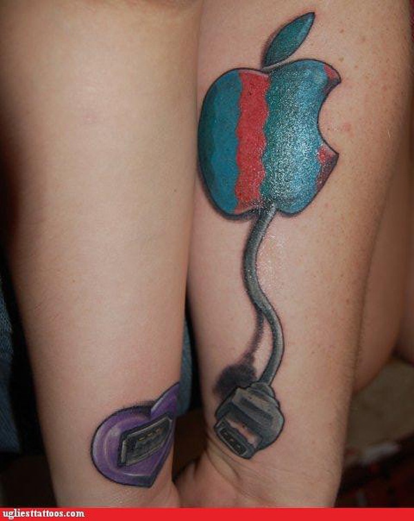Apple Logo Tattoo Collection 7 Fun Corporate Logo Tattoos
