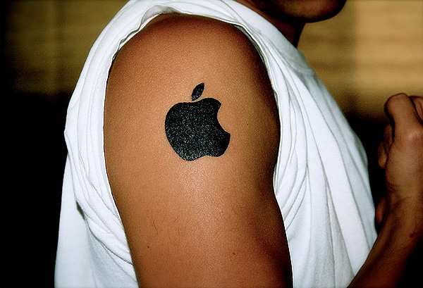 Apple Logo Tattoo Collection 9 Fun Corporate Logo Tattoos