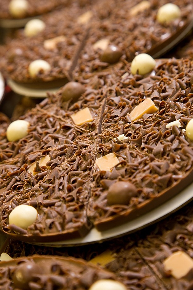 Gourmet Chocolate Pizza Toppings