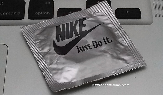 Nike Brand Logo Condom