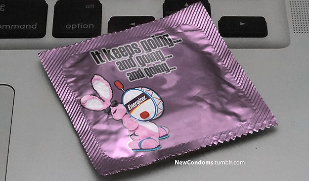 Energizer Bunny Pink Condom