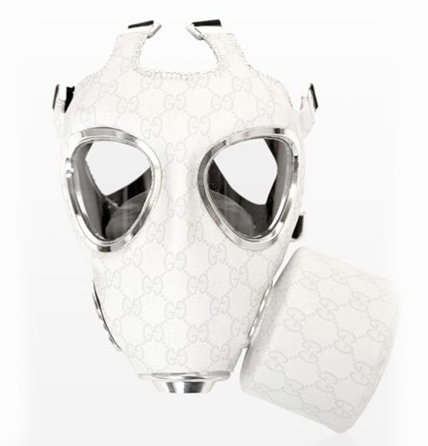 Designer Disaster Gas Masks 5 Gucci Fancy Gas Mask