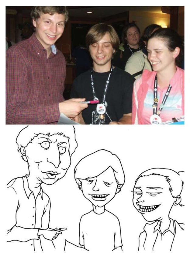 Facebook Friends Pictures Illustrated 10 Adam Ellis Facebook Artist