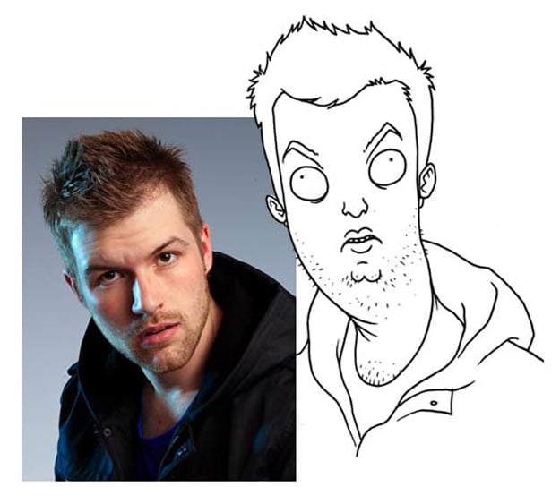 Facebook Friends Pictures Illustrated 3 Adam Ellis Facebook Artist