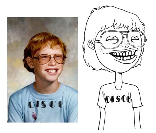 Facebook Friends Pictures Illustrated 5 Adams Ellis Facebook Artist