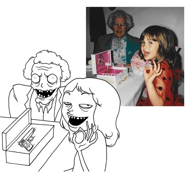 Facebook Friends Pictures Illustrated 7 Adam Ellis Facebook Artist