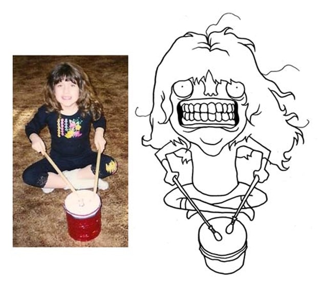 Facebook Friends Pictures Illustrated 9 Adam Ellis Facebook Artist