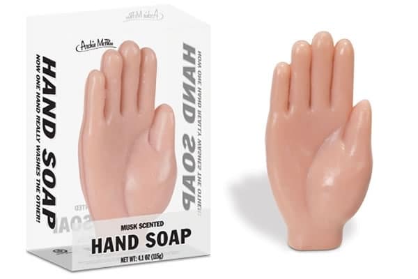 Geeky Literal hand Soap Design