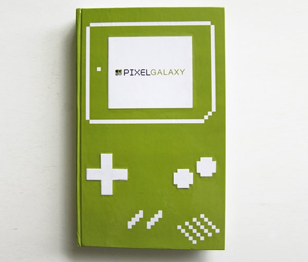 Pixel Galaxy Game Boy Homage