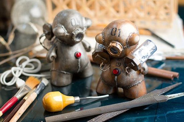 Steampunk Toys Nintendo Games 3 Old Fashioned Antique Steampunk