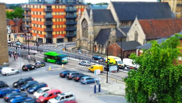 Tilt Shift Photography Technique 1 Creatie A Tiny Wonderland World