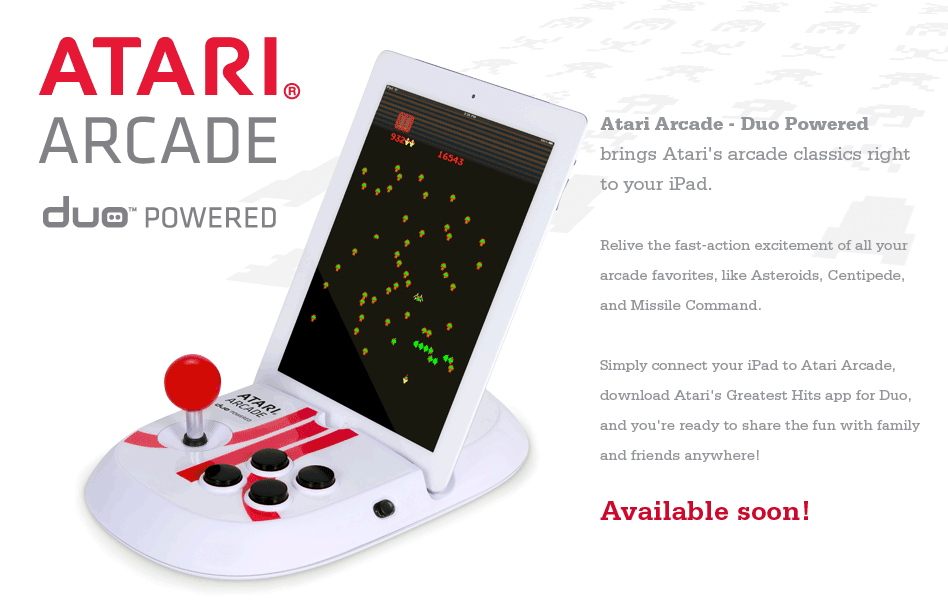 Atari Arcade Joystick For iPad Atari Arcade Joystick For iPad